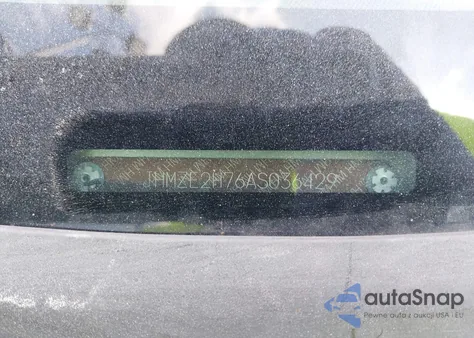 2010 Honda Insight Ex from USA, damaged, VIN JHMZE2H76AS036429